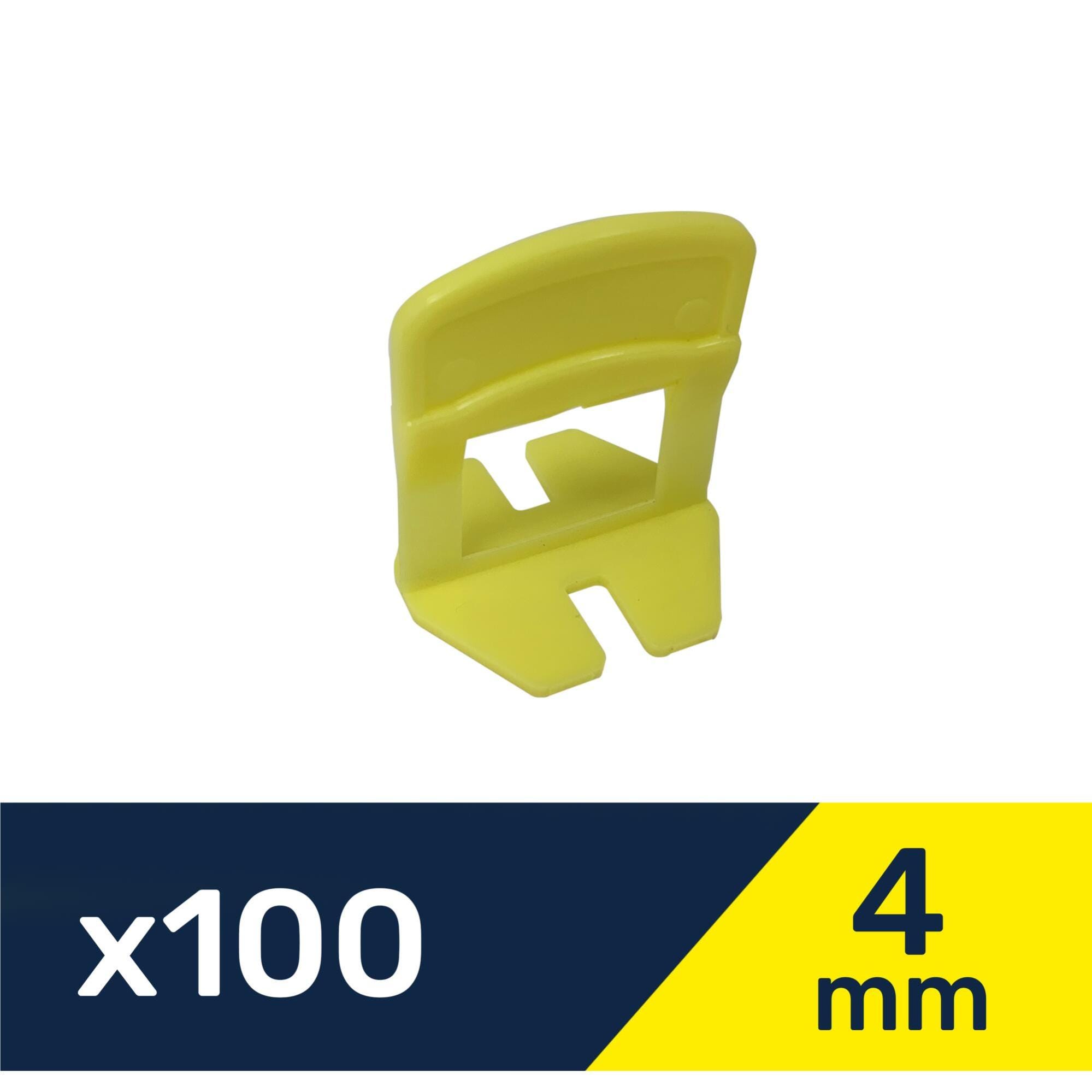 Kit de 100 croisillons autonivelants et 100 cales, DEXTER, Ep.2 mm