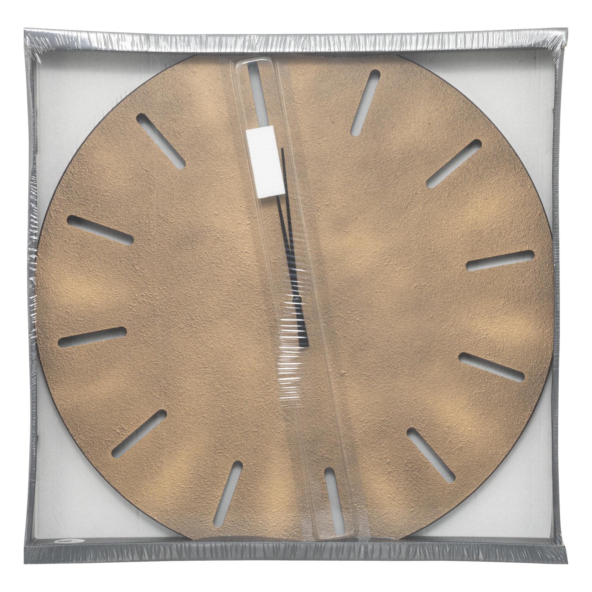 Horloge Murale Atmosphera Relief - Diamètre 50 Cm, Cadre Polypropylène, Verre