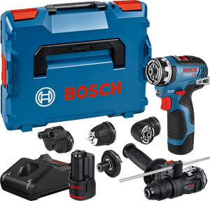 Visseuse a chocs Bosch Professional GDR 12V-105 + 2 batteries 2,0Ah +