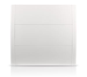 Radiateur électrique style fonte - Blanc - Double rang - 119 cm x