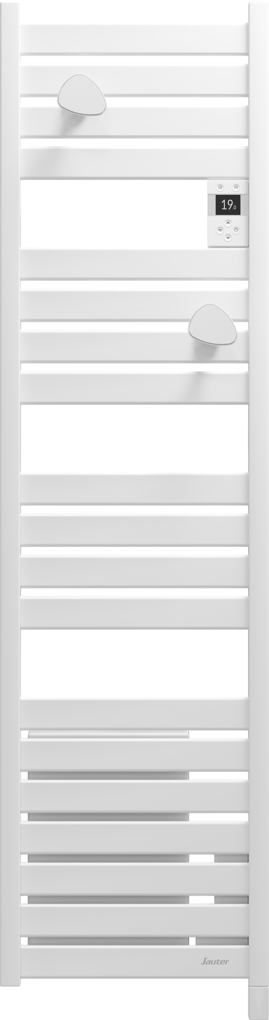 SHAIRMB Radiateur SèChe-Serviettes éLectrique pour L'Alimentation avec Prise, Radiateur Thermostat Intelligent, Chauffe-Serviettes, SèChe- Serviettes, Radiateur,White2