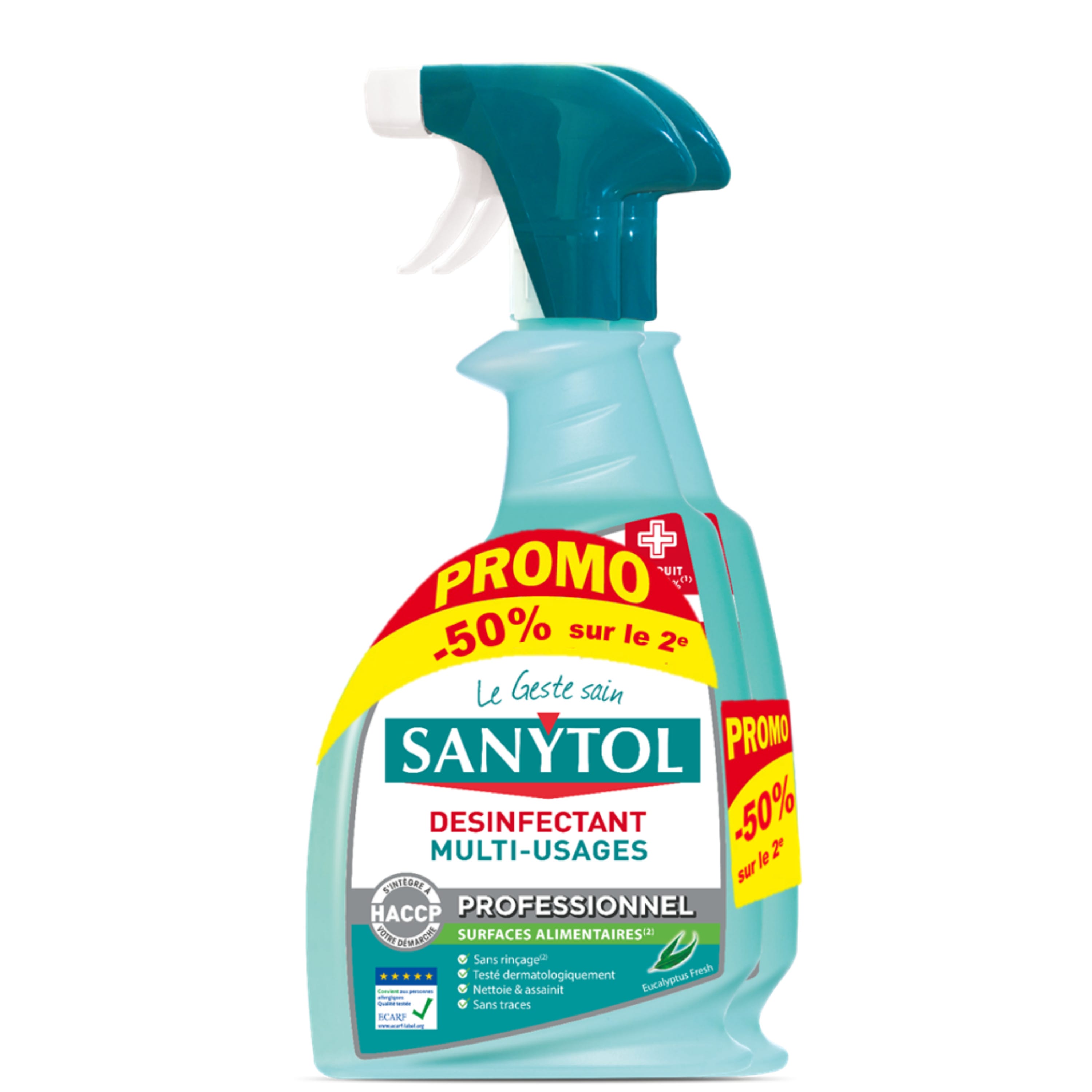 Sanytol Nettoyant Desinfectant Multi Usages 1l+20%