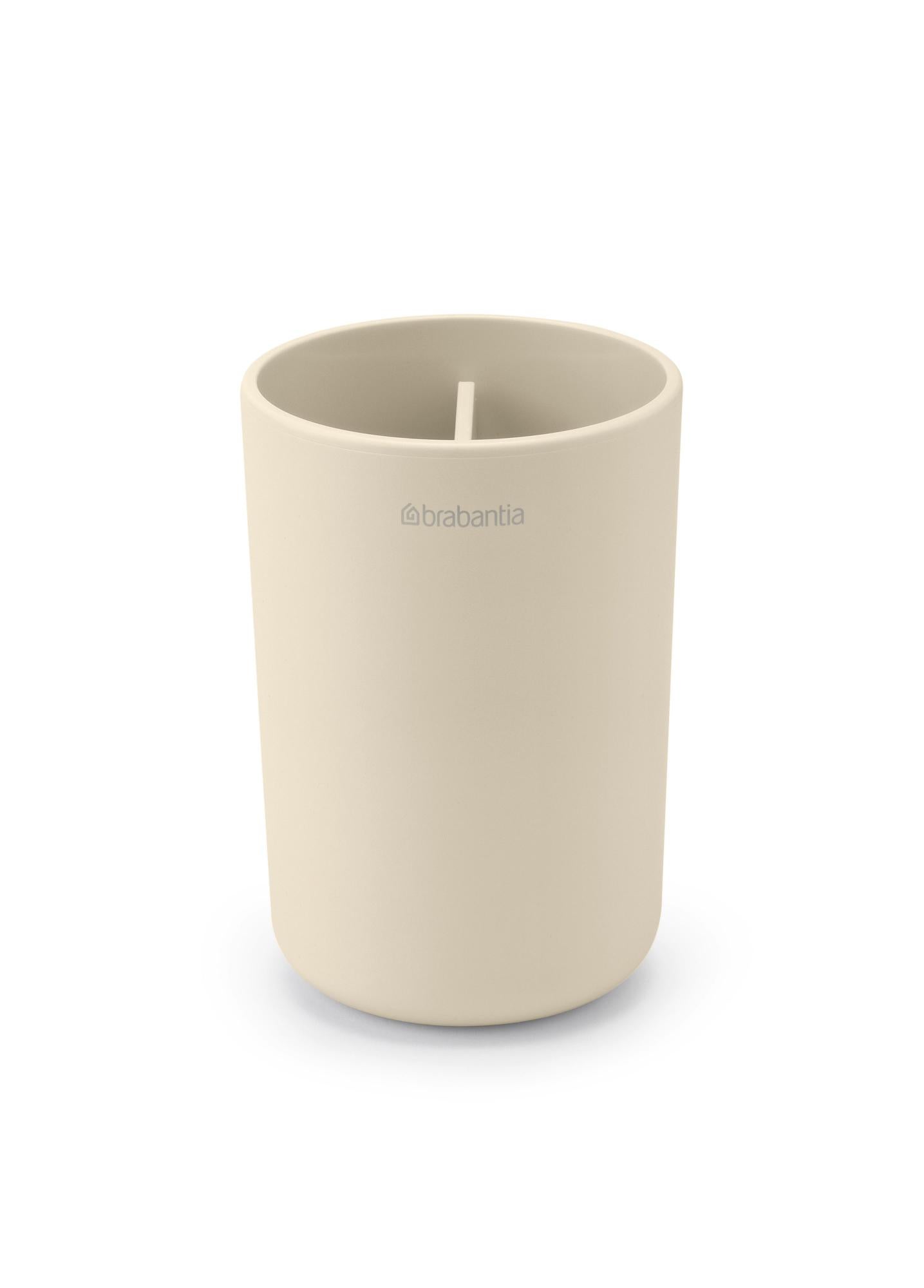 Porte Brosse à Dents Brabantia Renew - Gris Foncé | Rangement Salle De Bain Élégant | Pour Brosses Électriques