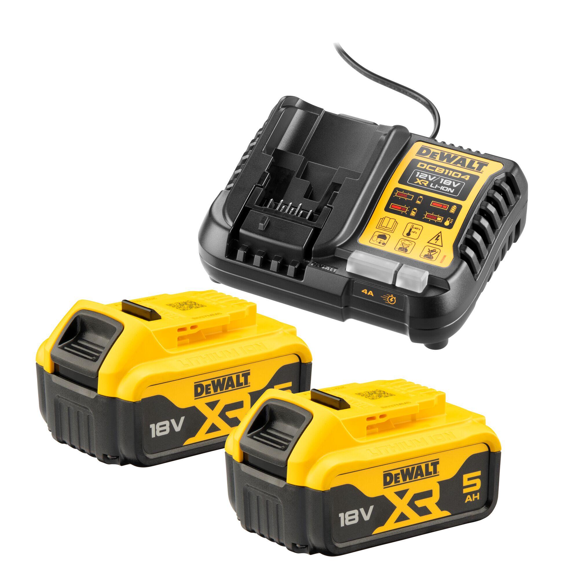 Lot De Batteries Et Chargeur Dewalt V Ah Dcb P Qw