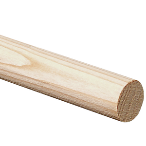EMUCA Lot de 1000 tourillons en bois D. 8 x 40 mm pour assemblage p
