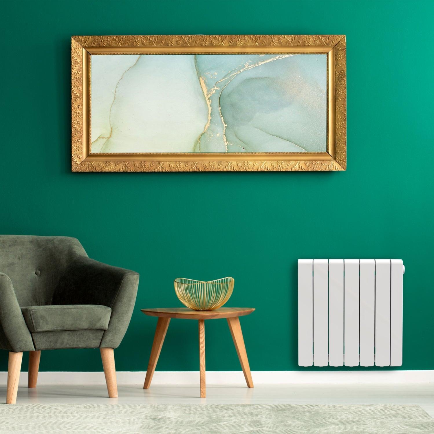 Radiateur électrique connecté à inertie fluide 1000 W EQUATION Murano - 3
