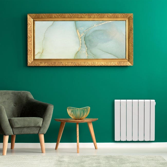 Radiateur électrique connecté à inertie fluide 1000 W EQUATION Murano - 3