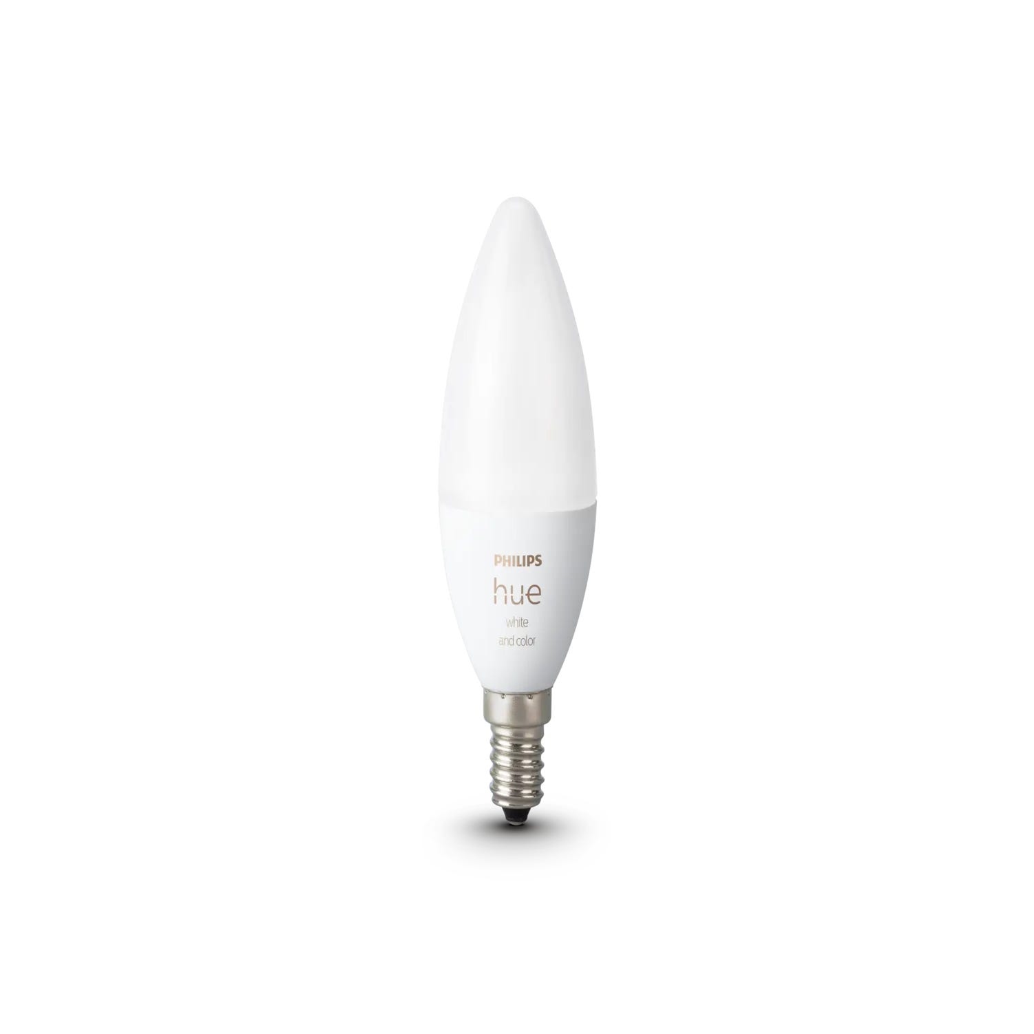 Ampoule led connectée, sphérique E14, 470lm = 40W, blanc chaud, dimmable,  PHILIP