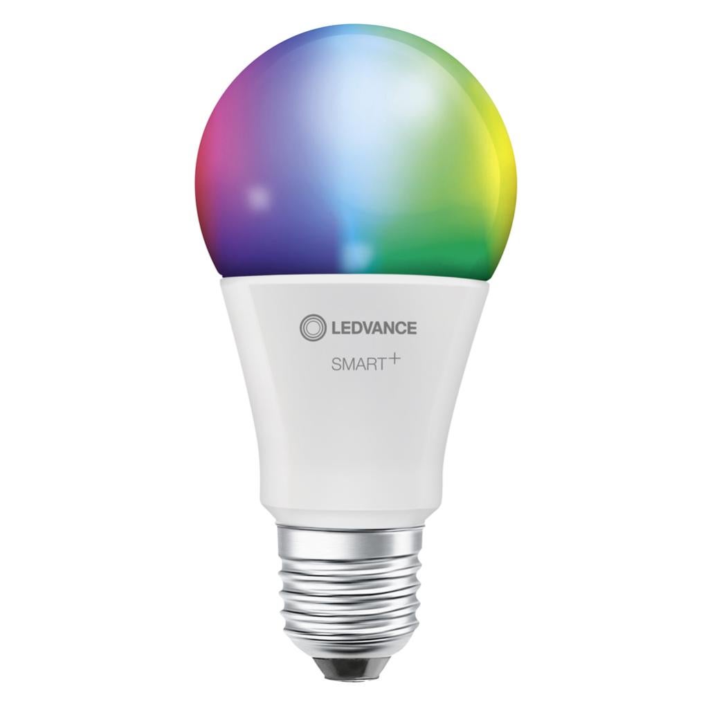 Ampoule connectée led standard E27 1521 Lm variation blanc+couleurs