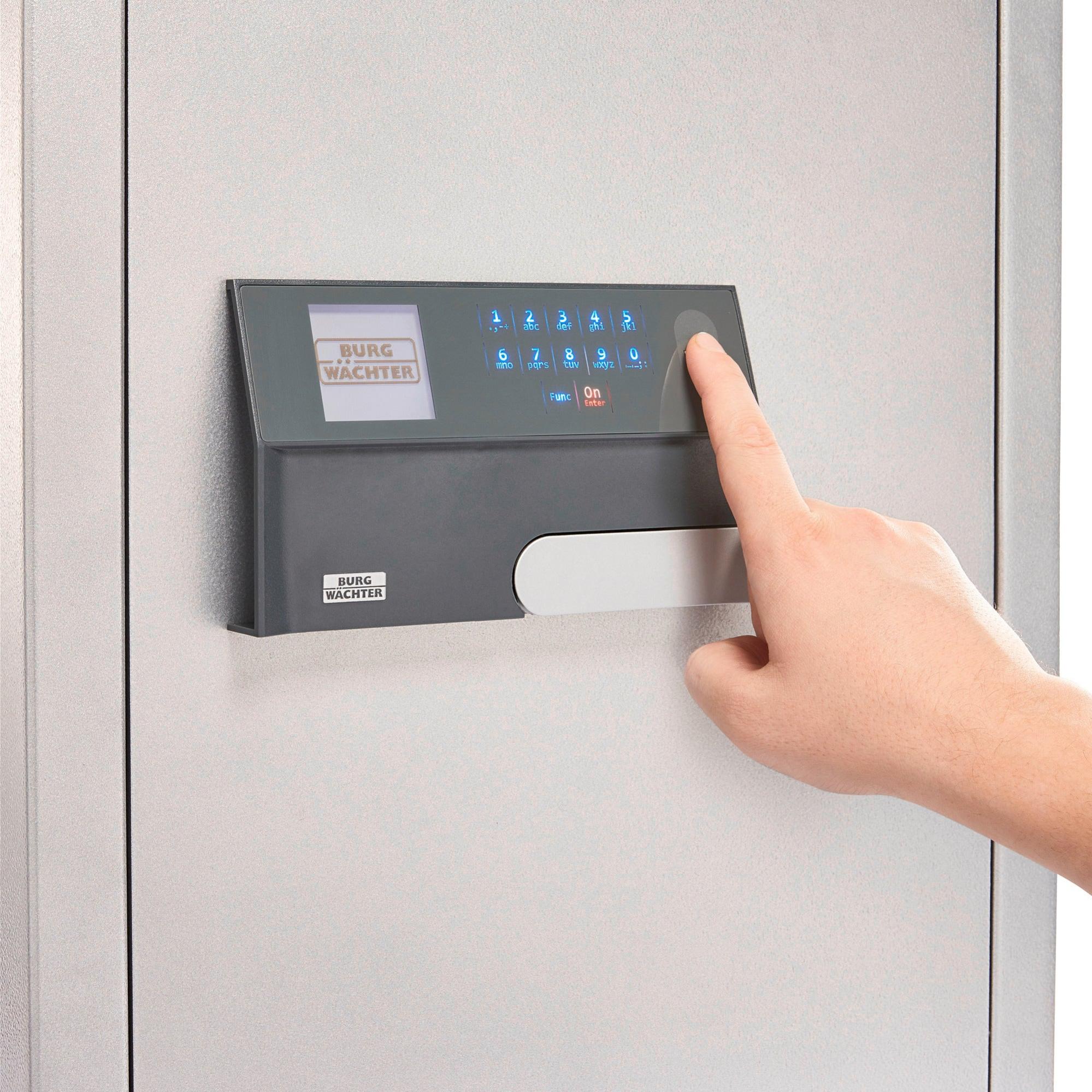 Coffre-fort BURG-WÄCHTER Point-Safe 38,8L - Serrure Code Électronique, Fixation Murale, Noir