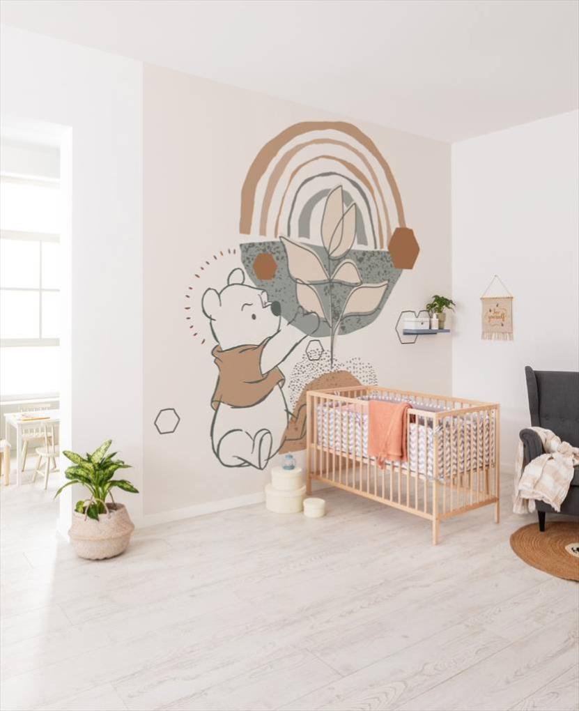 Papier Peint Panoramique Winnie Grow Beige Intisse Komar L 300 X H 280 Cm Leroy Merlin