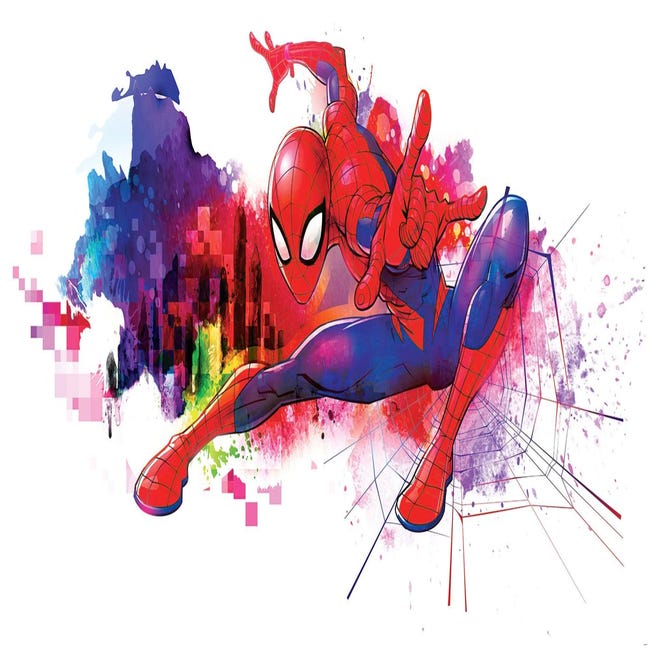 Poster XXL Spider-man Classique qui grimpe l100 x H200 cm