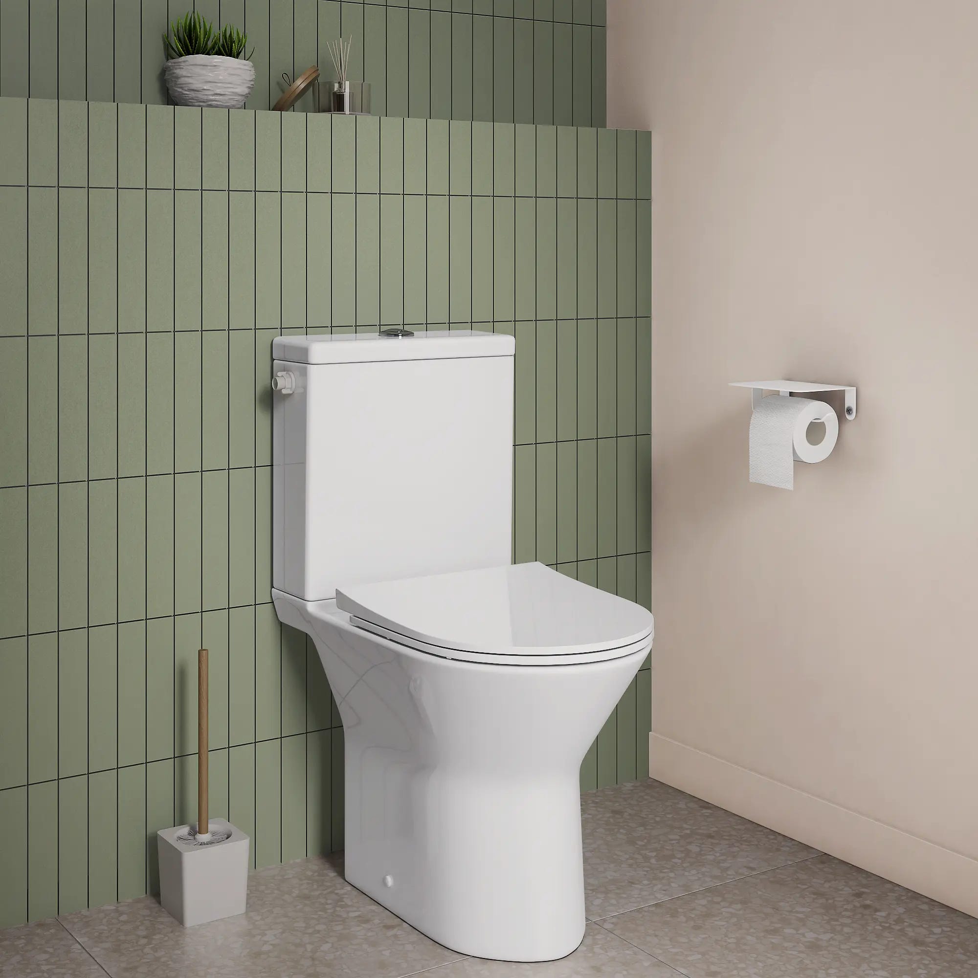 11 solutions pour cacher les toilettes dans la salle de bains