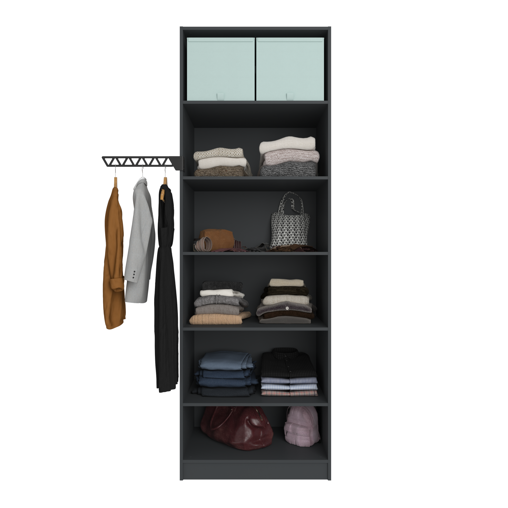 Dressing blanc H.240 x l.80 x P.60 cm Home Leroy Merlin