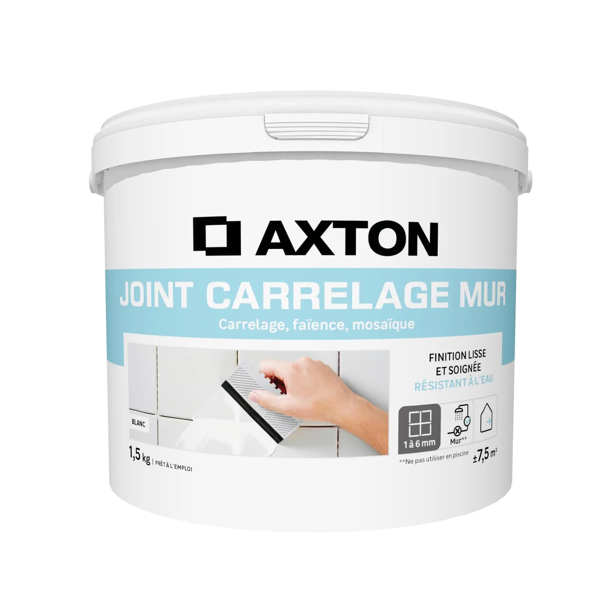 Joint tous types de carrelage et mosaïque AXTON ivoire 5kg