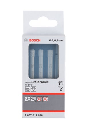 foret diamant carrelage dur Bosch 5mm 14mm grès cérame