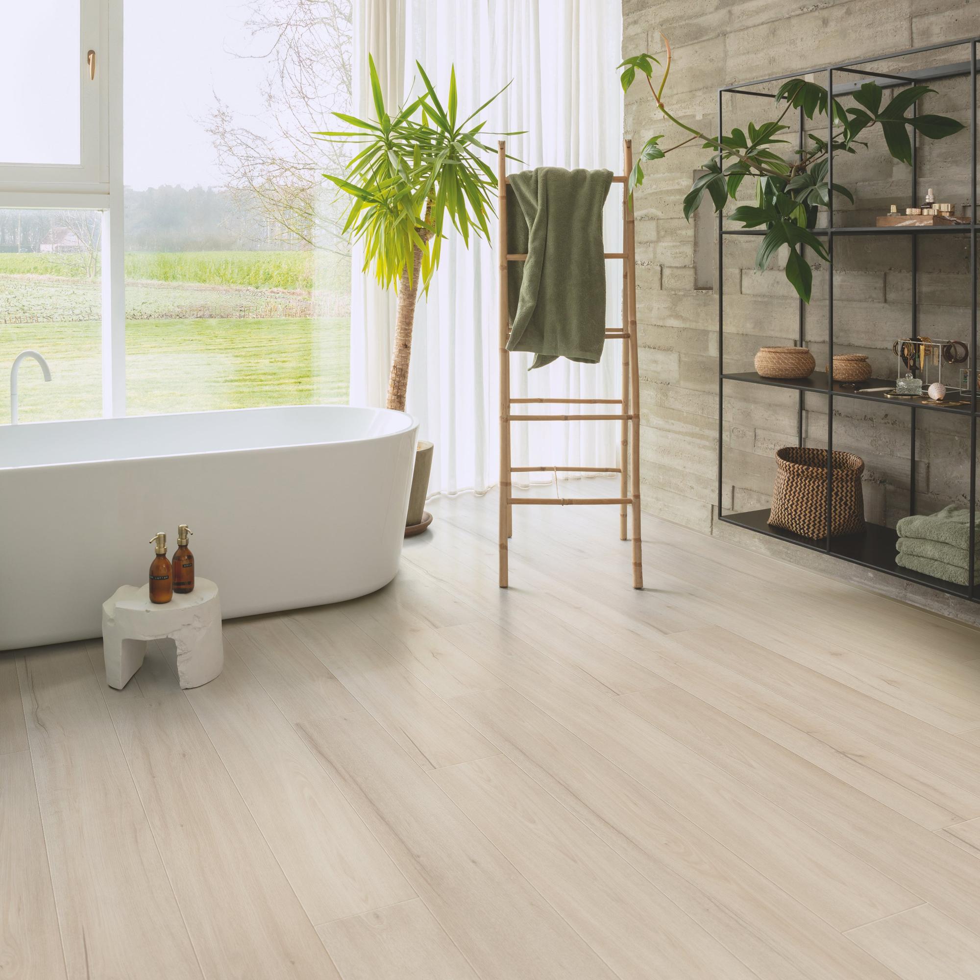 Sol stratifié SENS BY QUICK-STEP duroc Sublime, Ep.8 mm, résistant à l ...