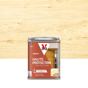 Vernis bois extérieur V33 Haute Protection incolore mat 0.75 L