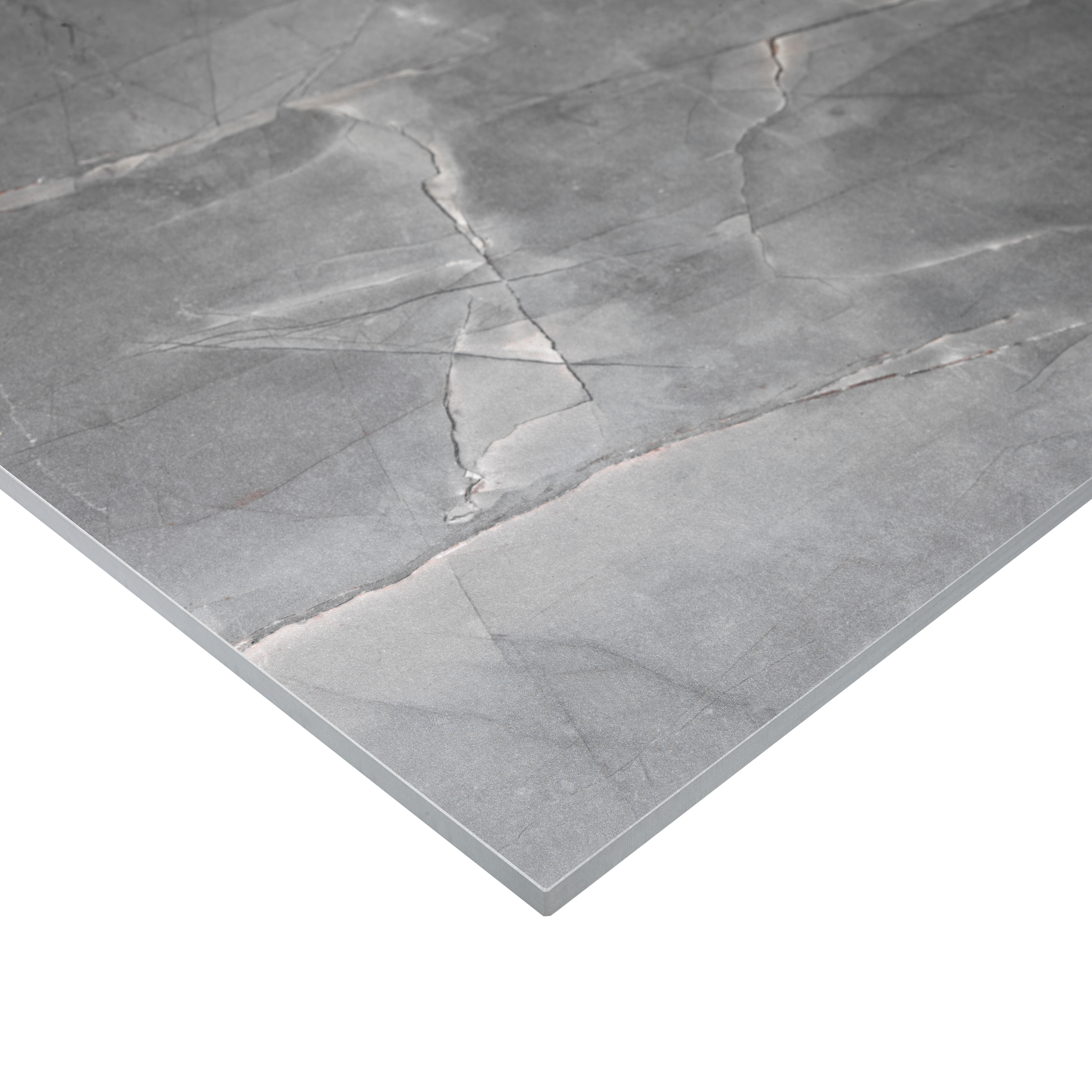 Plan de travail compact Onyx Foncé Urban L.300 x P.63 cm, Ep.12 mm Leroy Merlin