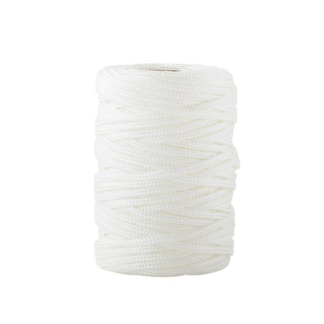 Corde de maçon, 2,2mm diamètre, fil nylon (PA), blanc