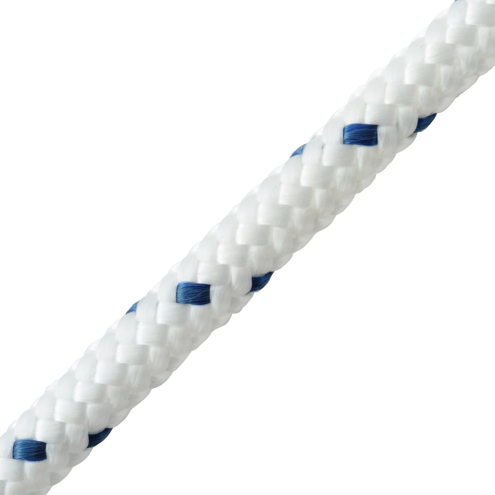 Corde tressée 10 mm Rose Pastel Pailleté x2.80m - Perles & Co