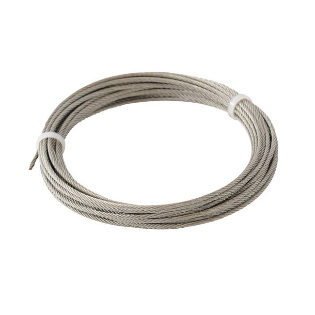 Câble acier galvanisé à la coupe Diam.1,5 mm