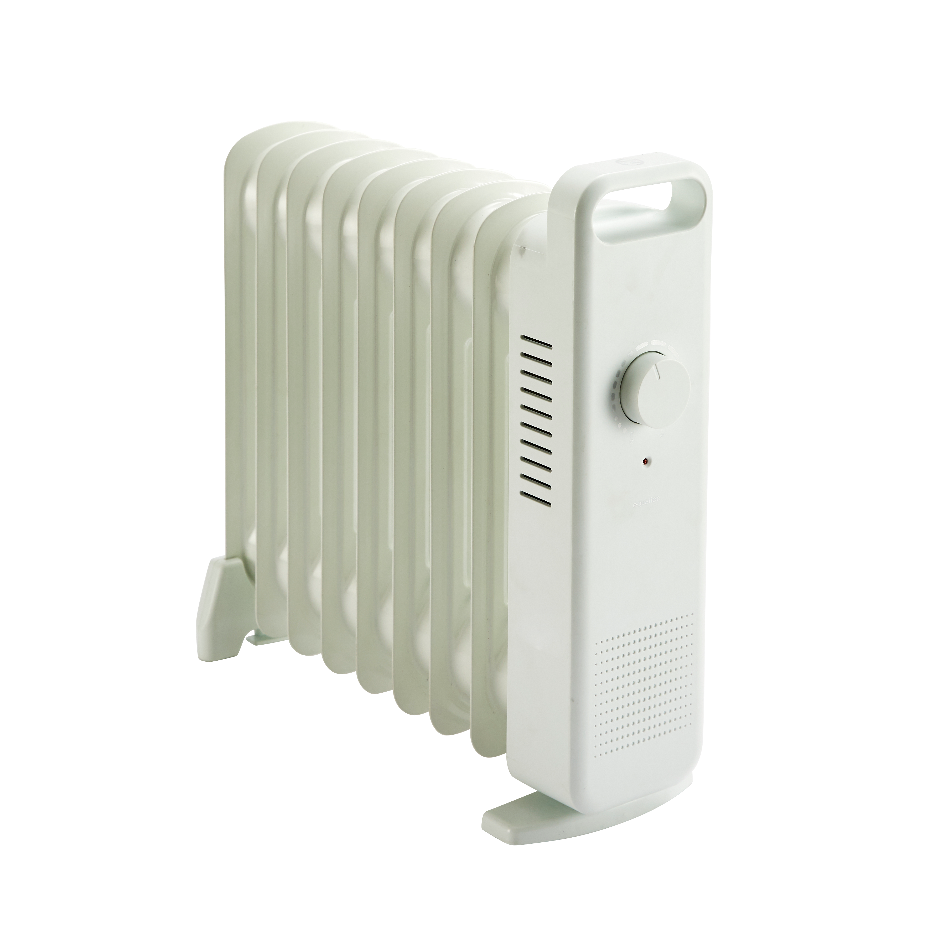Mini Radiateur bain d'huile 1000 W 9 élélments Poignée Thermostat