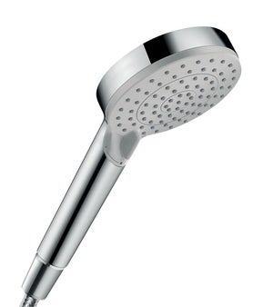 hansgrohe Raindance Select S - Pommeau de douche économie d'eau avec 9  l/min (EcoSmart), Douchette à main avec 3 types de jet, Douchette ronde