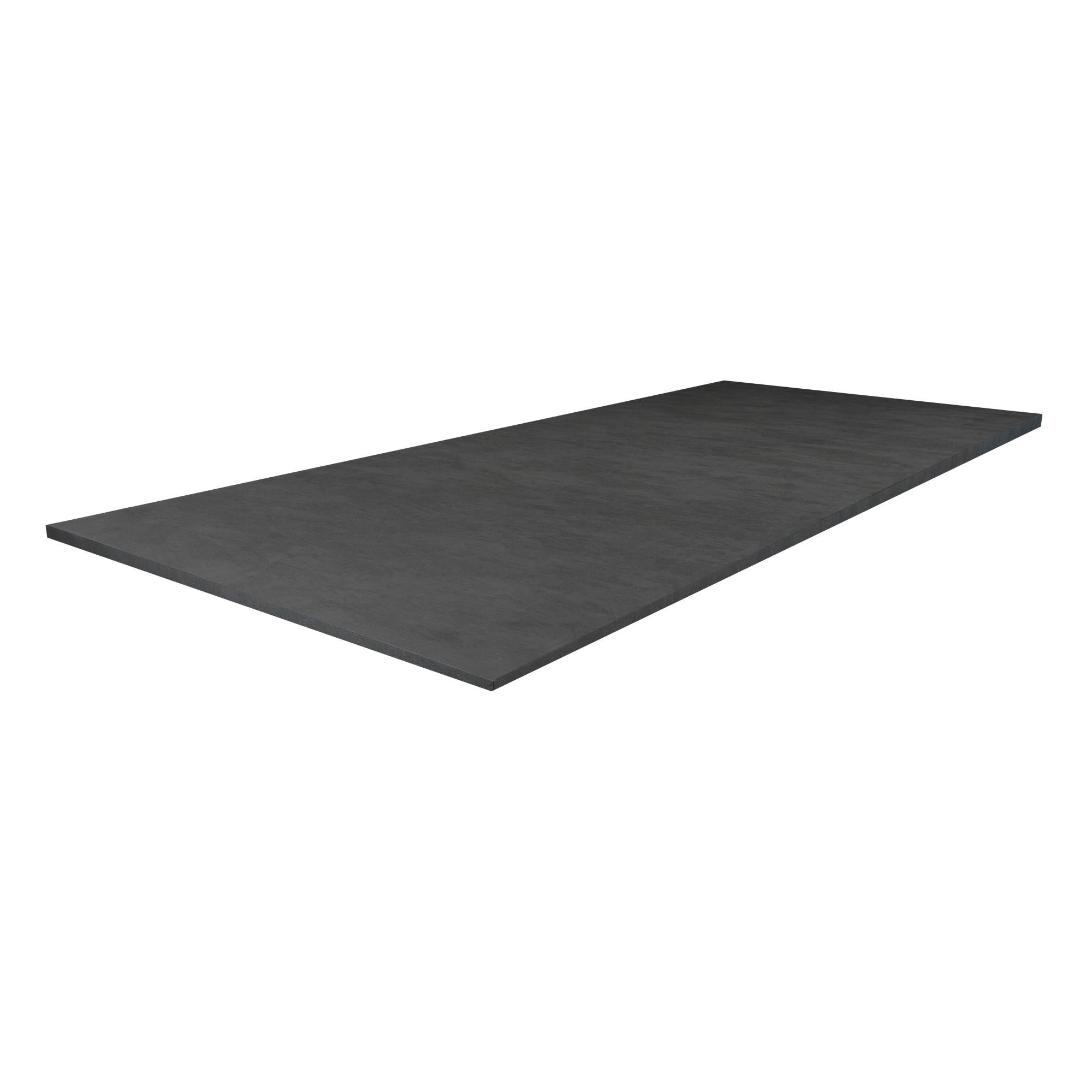 Plan de travail stratifié Selce Noir L.315 x P.65 cm, Ep.18 mm Leroy Merlin