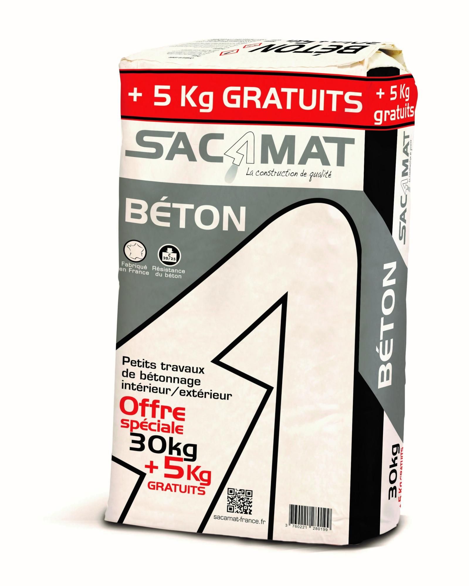 B ton pr t l emploi SACAMAT 35 kg Leroy Merlin