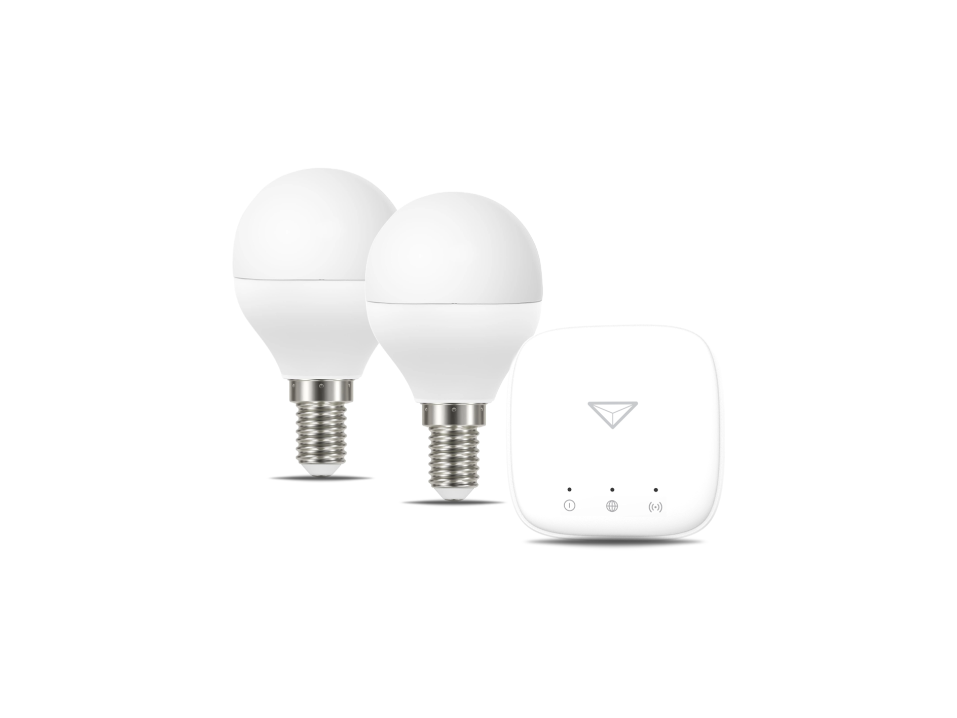 Kit de démarrage 2 ampoules E14 connectées avec box Enki Connect