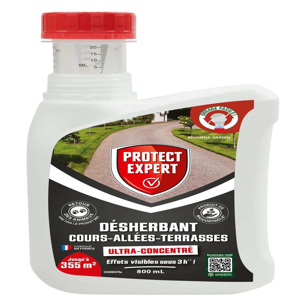 Les produits   Désherbant - Désherbant ultra concentré  polyvalent 900ml