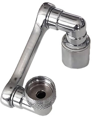 6 pièces Interface de robinet 4 Points adaptateur cuisine salle de bain  robinet convertisseurs de robinet adaptateurs de connexion de tuyau  d'arrosage