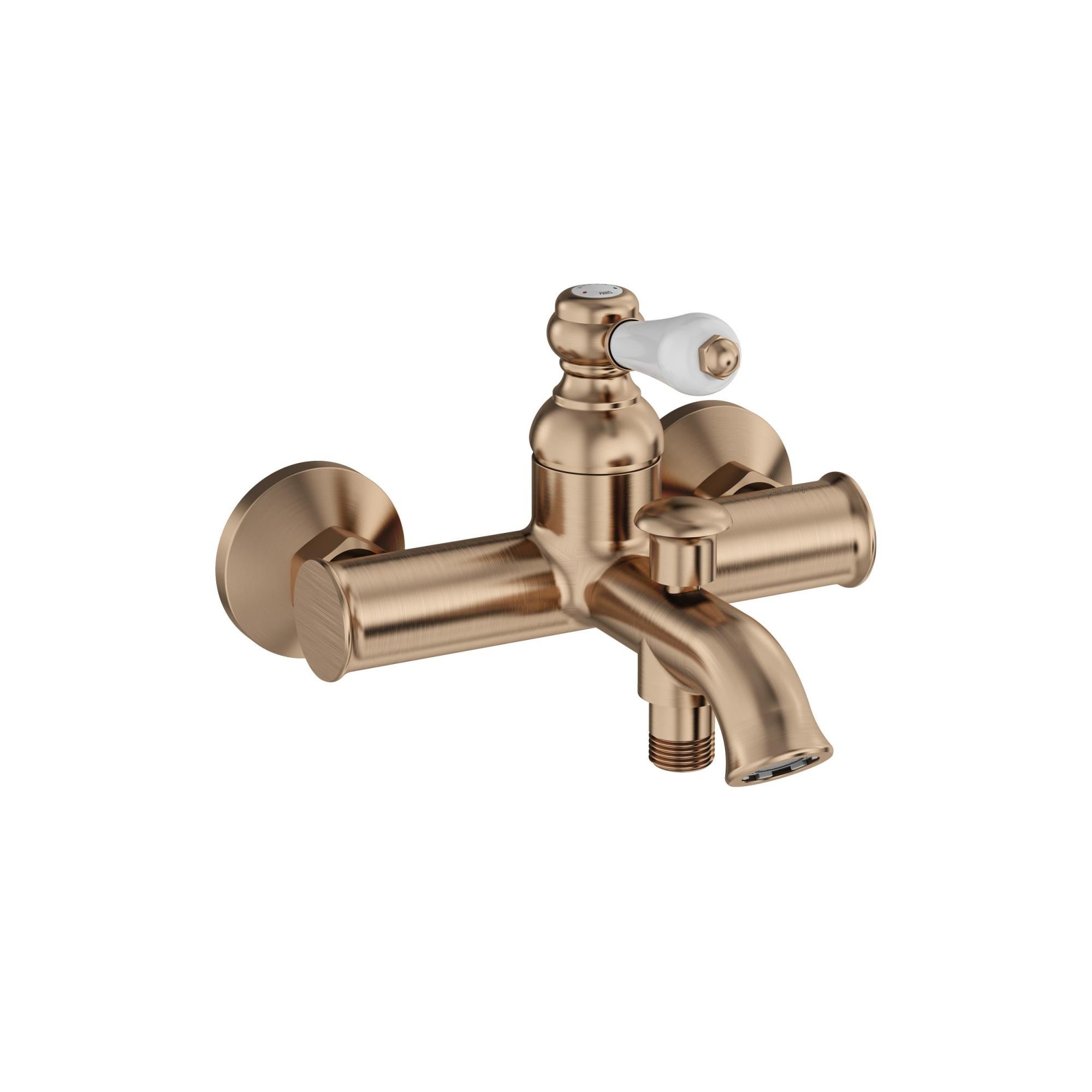 Mitigeur mécanique de baignoire, JACOB DELAFON Louise bronze Leroy Merlin