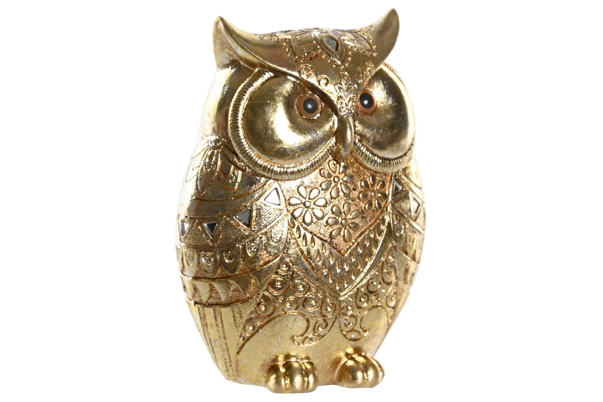 Grand Hibou Décoratif En Plastique 40cm - Épouvantail à Oiseaux Pour Jardin - Décoration Ornementale étang