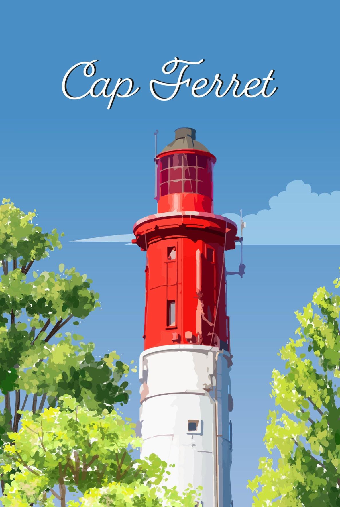 Toile 30x45 cap ferret Leroy Merlin