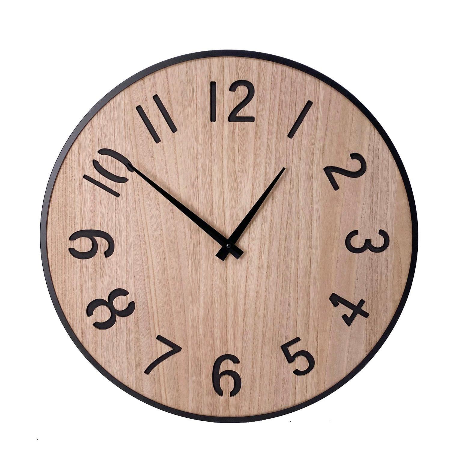 Horloge design vintage rouge - Le Clap Store