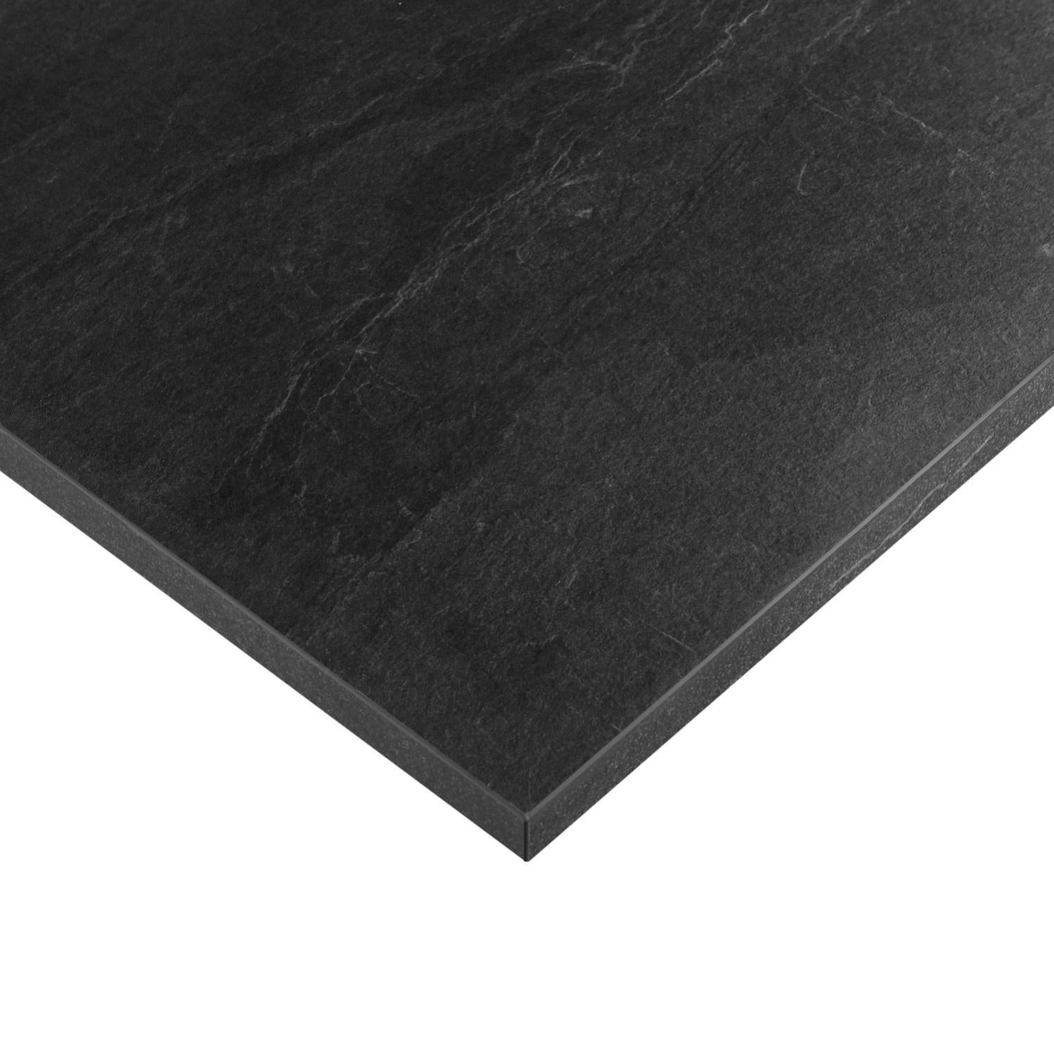 Plan de travail stratifié surmesure ARDOISE Ep.16 mm Leroy Merlin