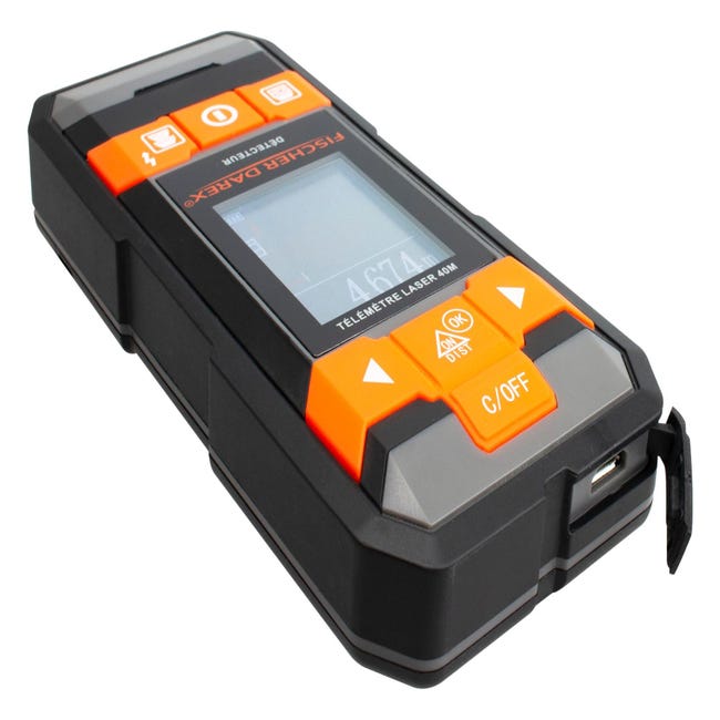 telemetre ultrasons + detecteur metaux et bois - FISCHER DAREX