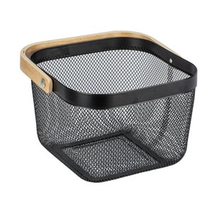 Panier d'angle de douche noir GoodHome Elland