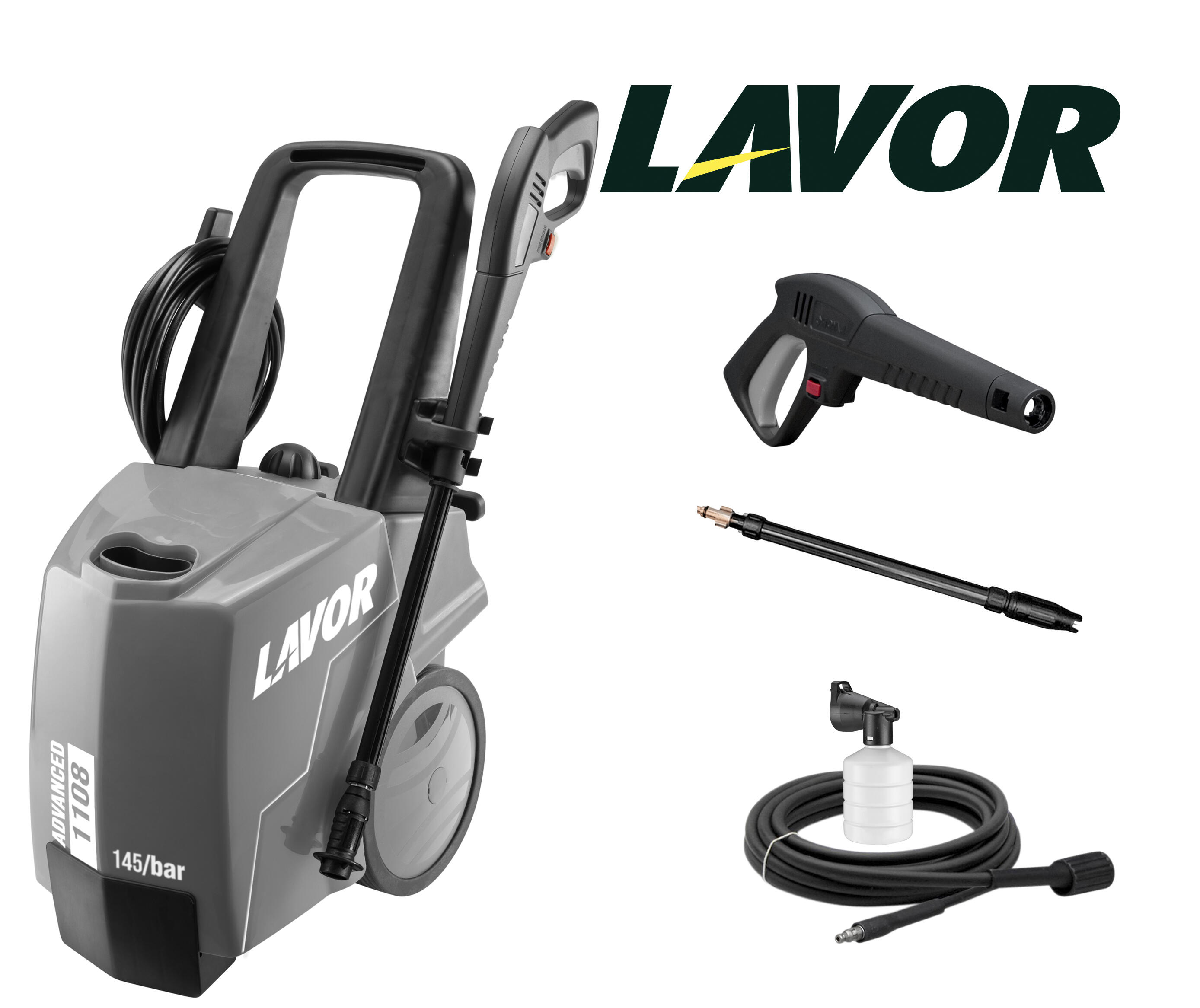 Nettoyeur haute pression électrique LAVOR 8.054.0017, 145 bar(s) Leroy Merlin