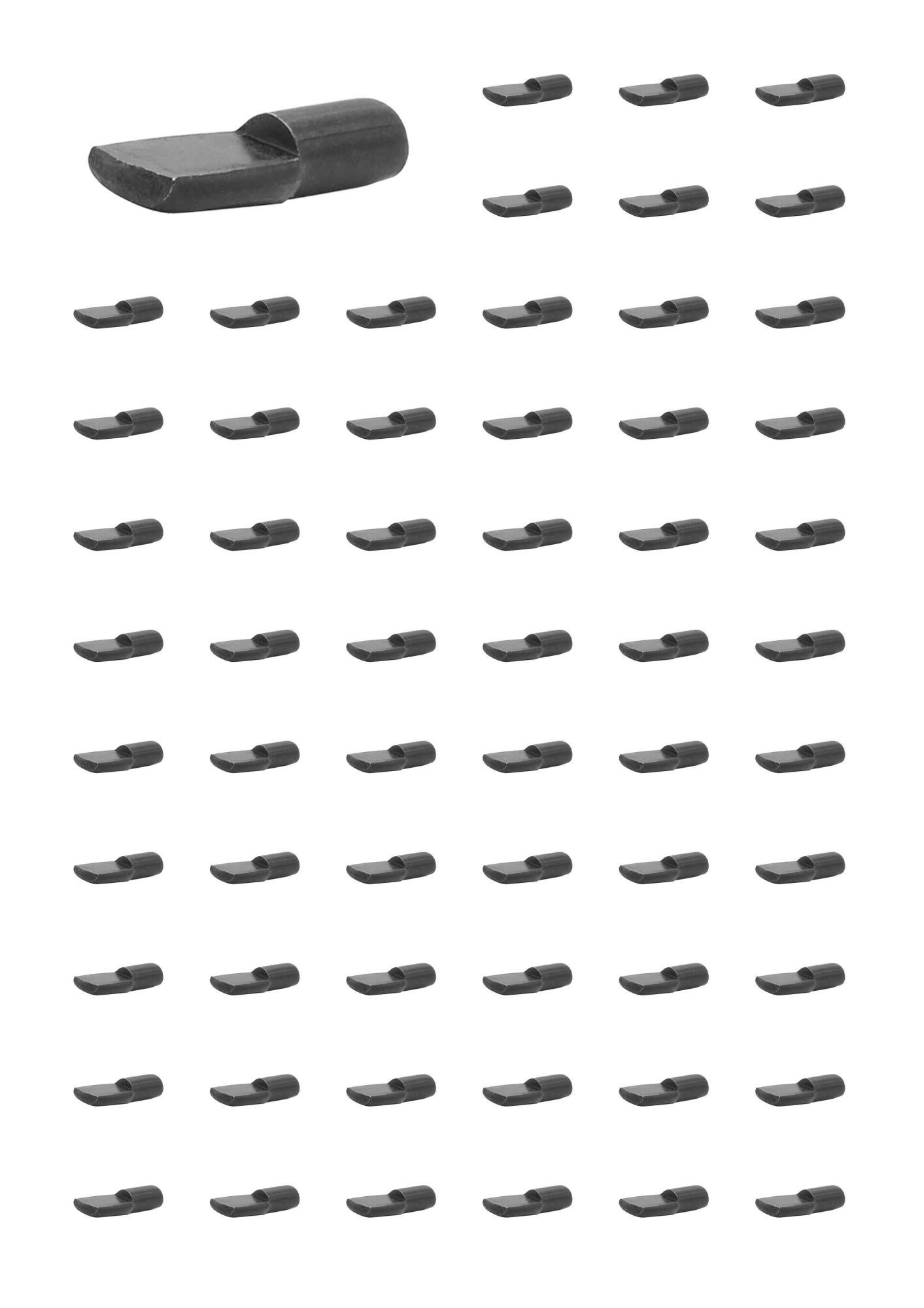 Lot De 60 Taquets Droits 6 Mm Pour étagère Dans Une Boîte De Rangement