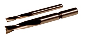 Mèche à mortaiser coupe à droite à spirale D. 12 mm L. 150/50 mm - Queue de  13 mm cylindrique