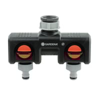 Raccordo Doppio Rubinetto Giardino - Foto 12