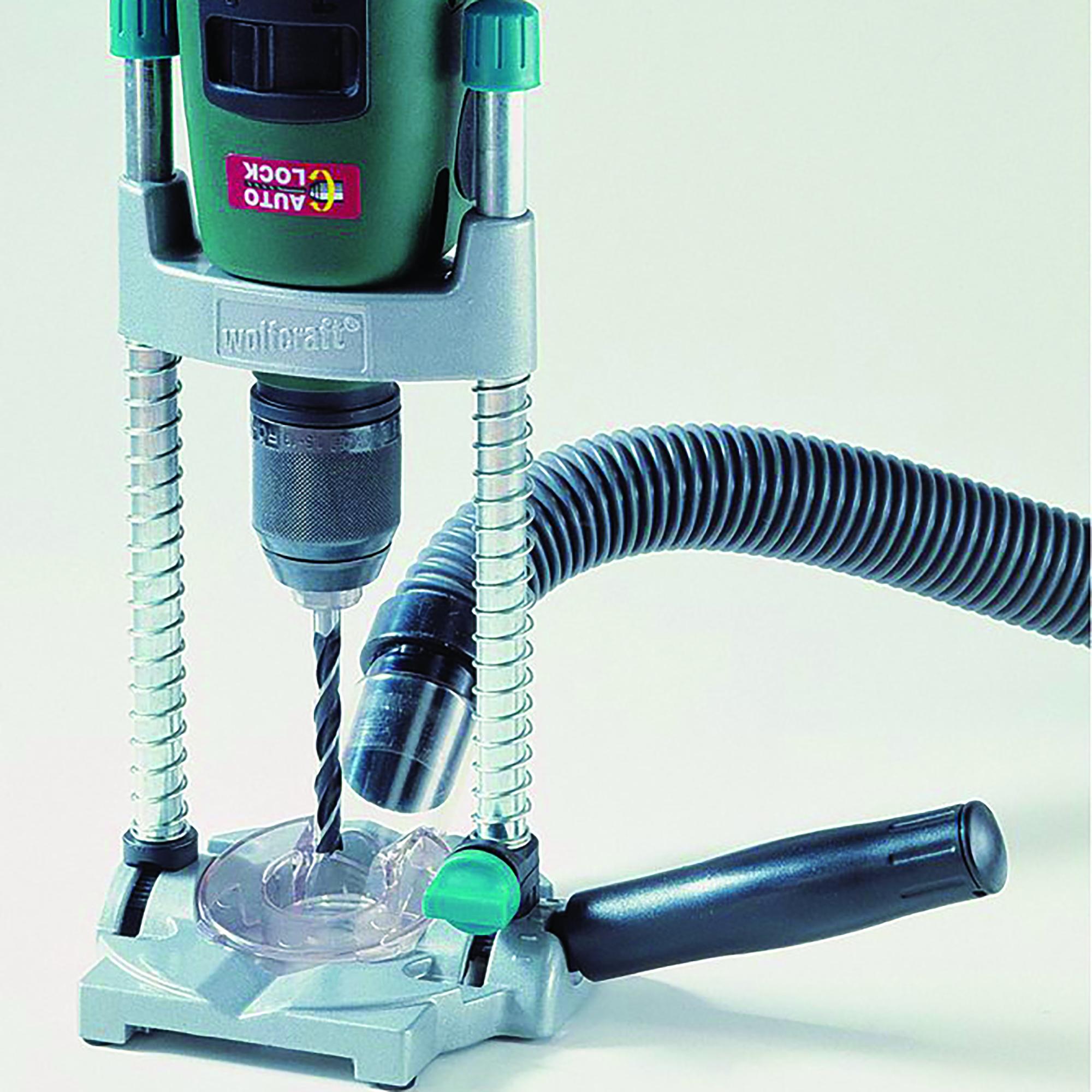 Supporto Per Trapano Wolfcraft - Fissaggio Sicuro Per Trapani Standard &oslash; 43 Mm