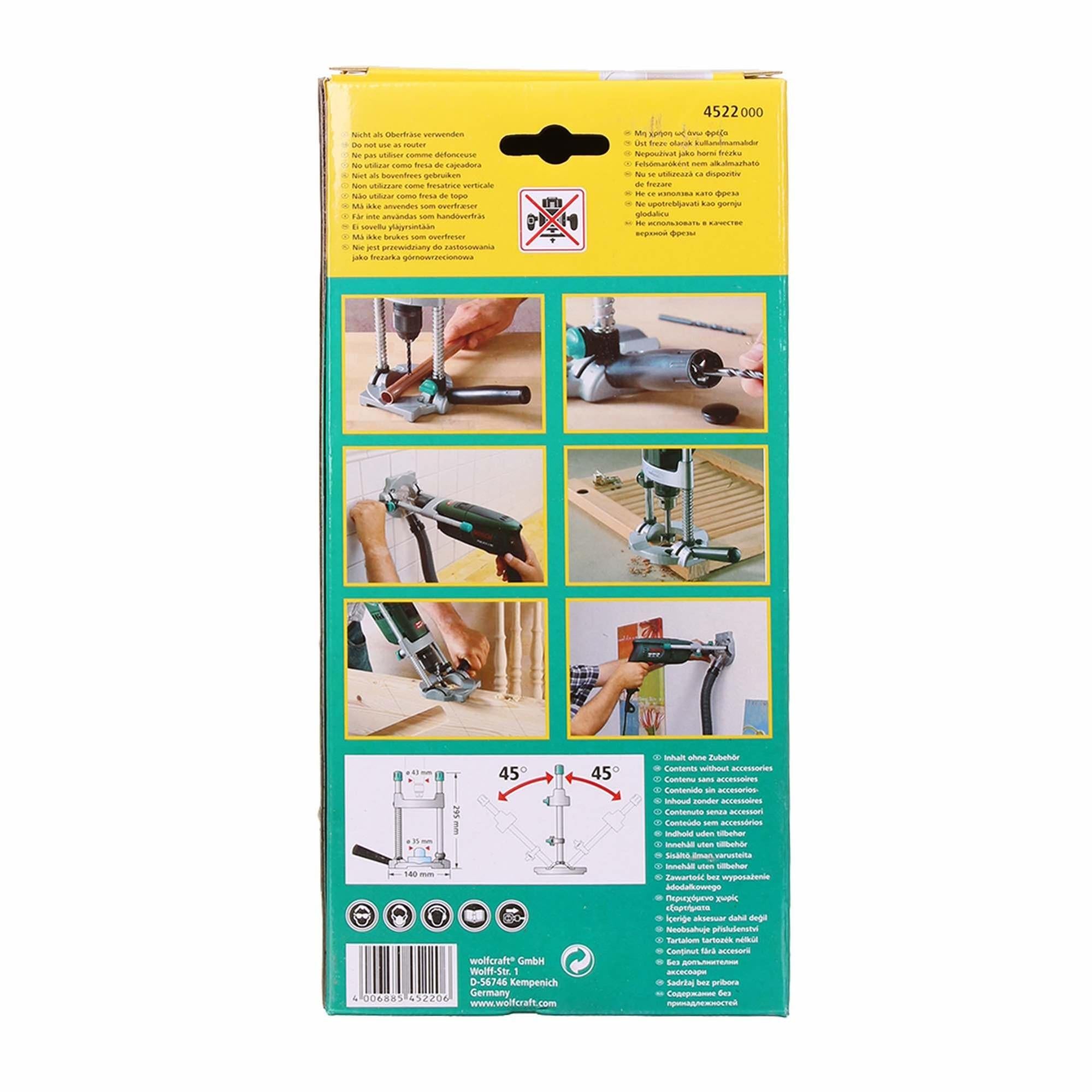 Wolfcraft Guida Per Foratura | ⌀ 46-62 Mm Acquistare Da - Foto 13