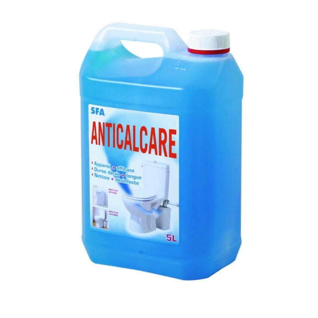 Blue 5L Liquido Sanitario per Wc Chimico Camper & Red 2L Liquido Sanitario  per W