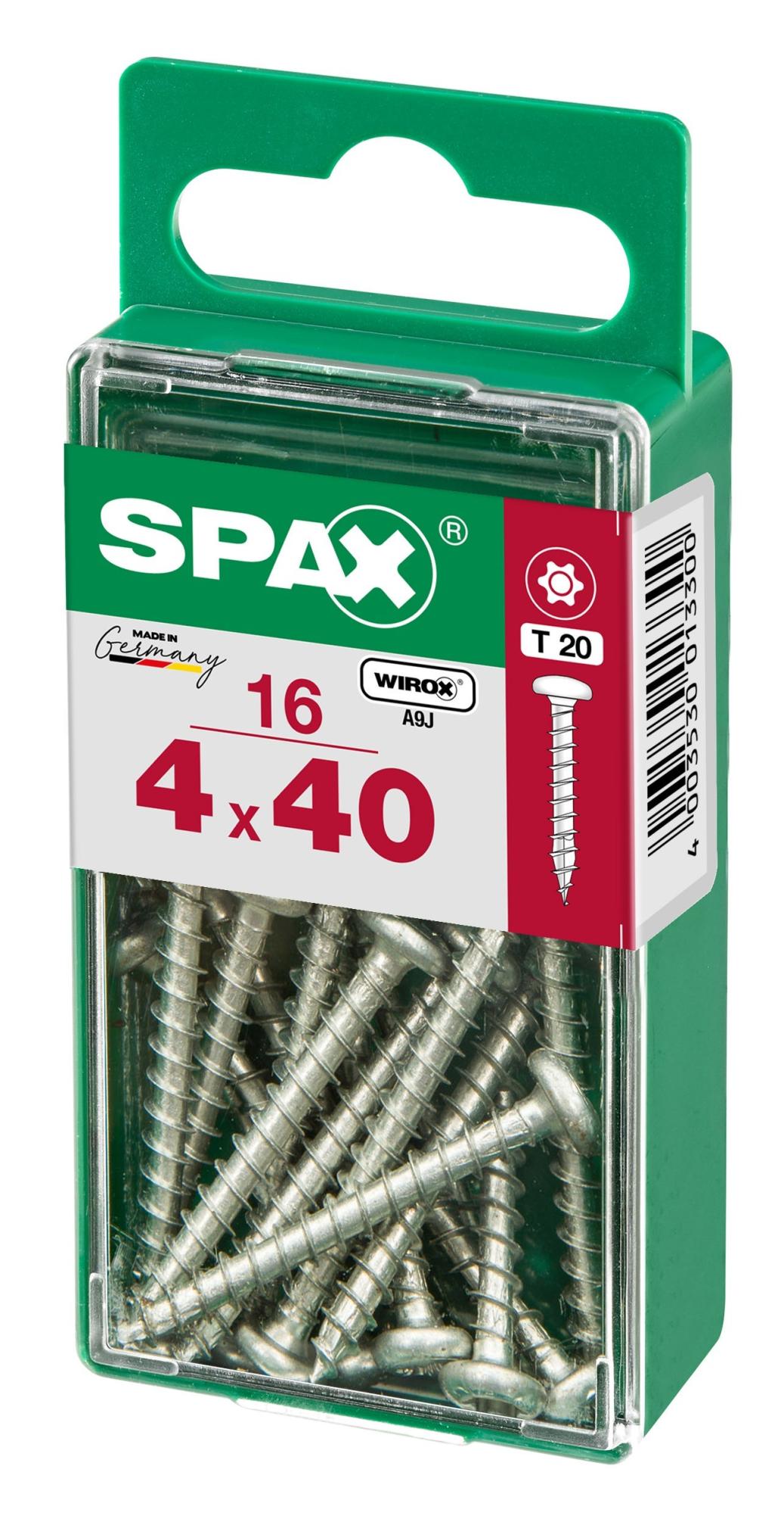 SPAX Scatola Da 30 Unità Vite Per Legno A Testa Piatta Yellox 3.0x12mm - Foto 13