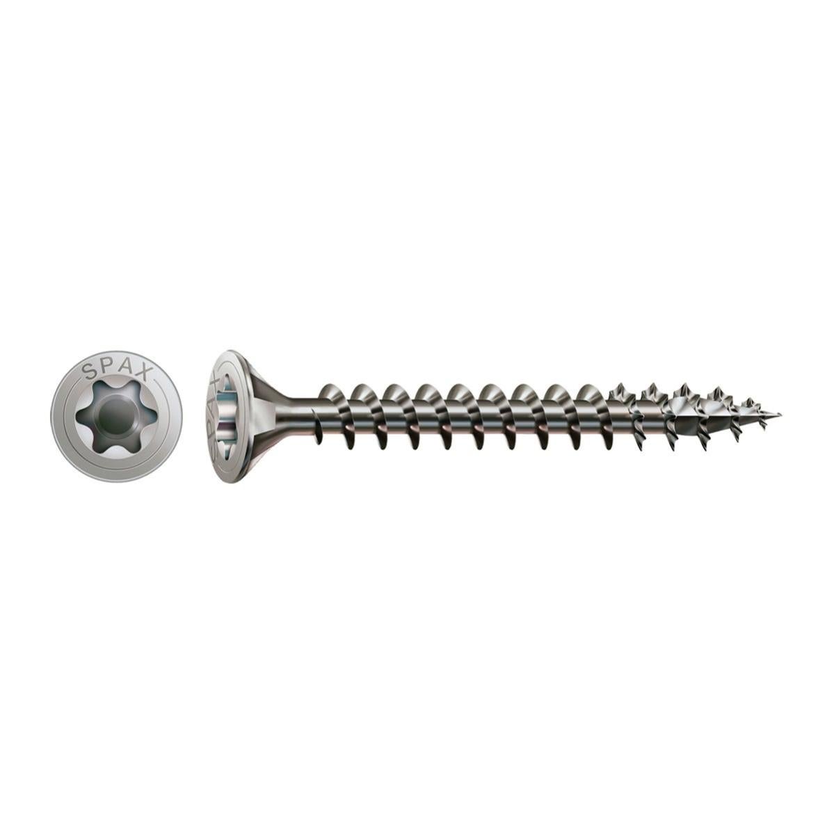 100 Viti Brugola Testa Svasata INOX A2 M6x25