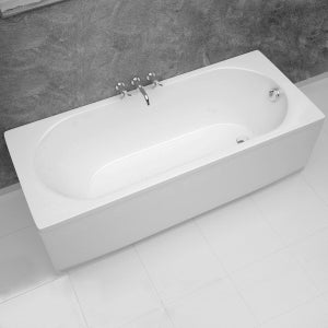Vendita lavabo freestanding scarico suolo completo di sifone e tubo  flessibile di scarico Ø 46 cm kracklite axa - db